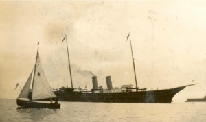 Glede and the Royal Yacht, Victoria and Albert 1930